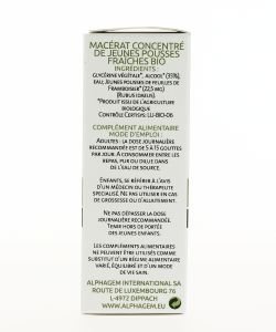 Framboisier (Rubus idaeus) bourgeon unitaire BIO, 15 ml
